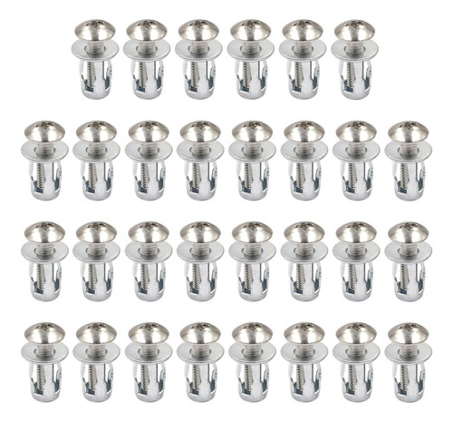 30 Tuercas Remachadas En Forma De Pétalo Para Colocar Metal