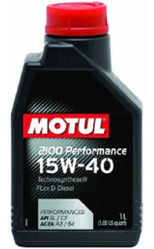 Oleo De Motor Motul 2100 Performance 15w40 - 1 Litro