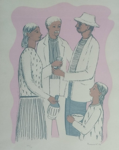 Fulvio Pennachi 1986, Serigrafia 169/195, X 45cm B8 (Usado)