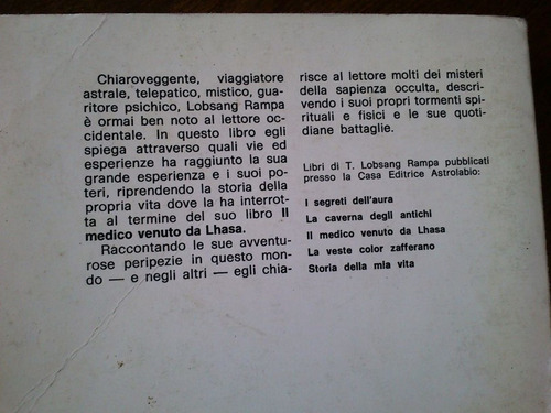 Imagen 2 de 2 de Storia Della Mia Vita - Lobsang Rampa