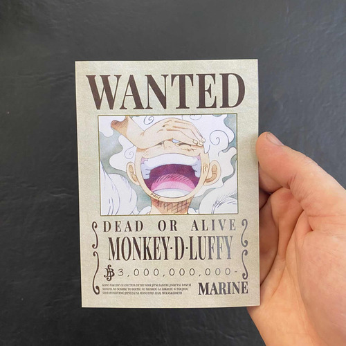 Imagen 2 de 9 de Combo Mini Wanted Mugiwara X 39 One Piece - Animeras