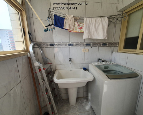 Imagem 23 de 30 de Lindo Apartamento, 2 Quartos, Com Sacada, Mobiliado, Centro - Mongaguá - Ap00143 - 69936324