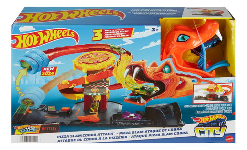 Hot Wheels Pista Juguete Pista De Serpiente