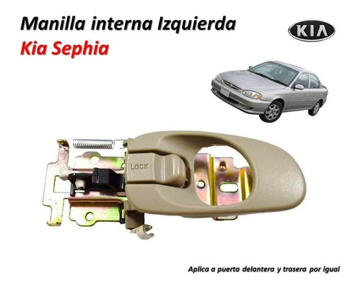 Manilla Interna Izquierda Kia Sephia