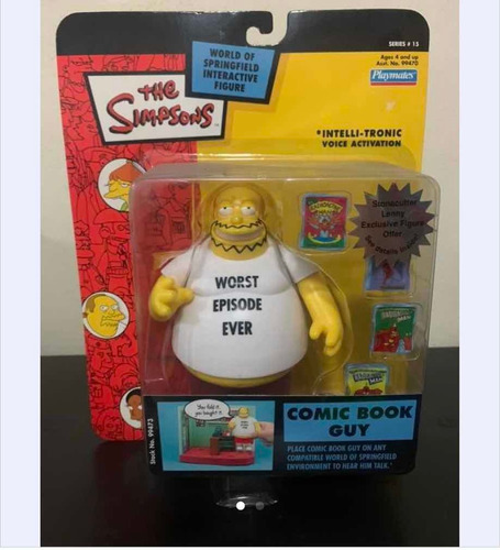 Los Simpsons Playmates El Gordo De Las Historietas Serie 15