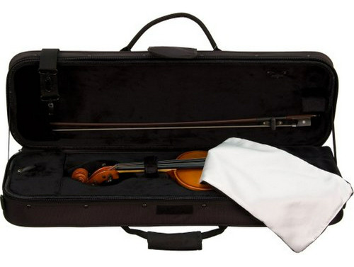 Estuche Para Violín Pro Pac-black 4/4 - Interior Tor