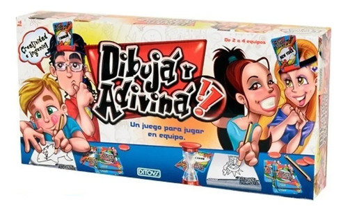 Juego De Mesa Dibuja Y Adivina Original Ditoys