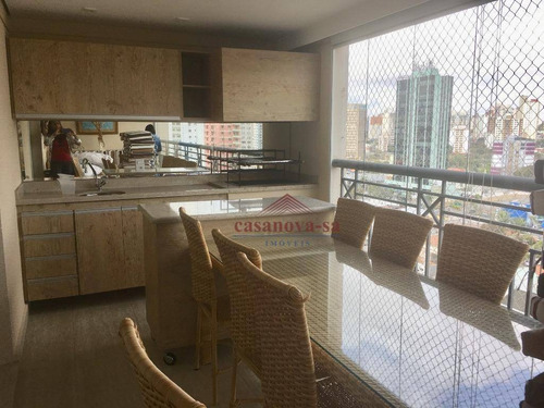 Imagem 10 de 30 de Apartamento Com 3 Dormitórios Para Alugar, 166 M² Por R$ 6.450,00/mês - Jardim - Santo André/sp - Ap0239