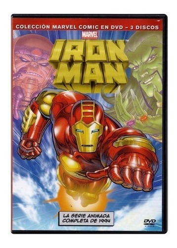 Iron Man  La Serie Animada Completa De 1994  3dvds