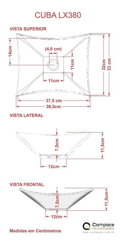 Armário De Banheiro Soft 60 Cm C/cuba L38 E Espelheira Cor do móvel Snow C/Branco Chess