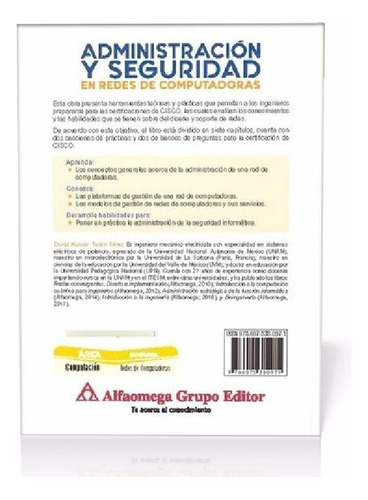 Libro - Administración Y Seguridad En Redes Yputadoras