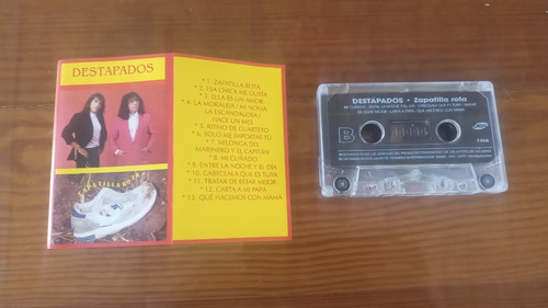 Destapados - Zapatilla Rota - Cassette (nuevo). Cuarteto