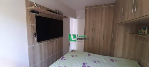 Apartamento Com 2 Dormitórios À Venda, 55 M² Por R$ 330.000 - Limão - São Paulo/sp - Ap1417