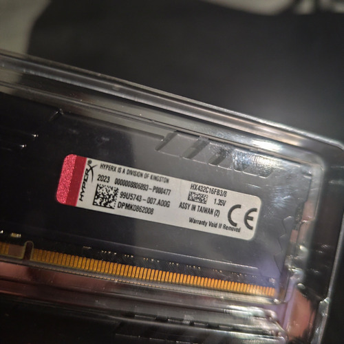 Kingston Hyperx Ddr4 16gb Hx432c16fb3/8 (Usado)