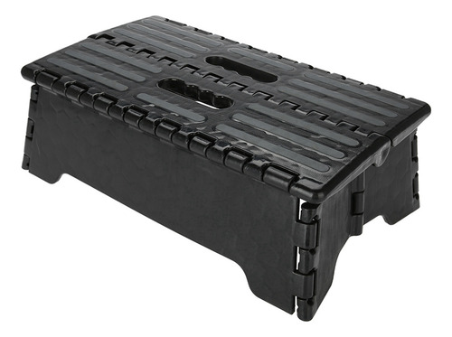 Taburete Plegable Portátil Elderly Step Con Escalera Negra P