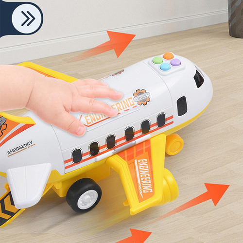 1 Conjunto De Brinquedos De Avião Com 2 Peças De Brinquedo