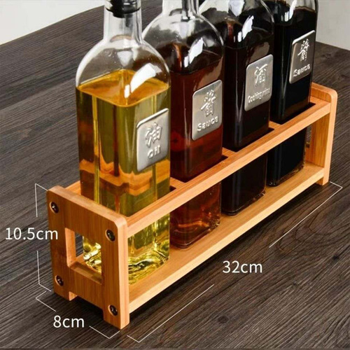 Estante Para Almacenar Botellas De Aceite, Soporte Para Cond