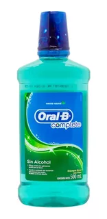 Oral B Complete Enjuague Bucal Cuidado Dental Menta Natural