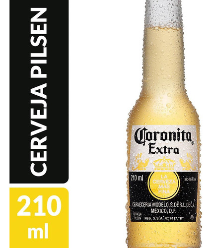 Cerveja Mexicana Coronita Long Neck 210ml