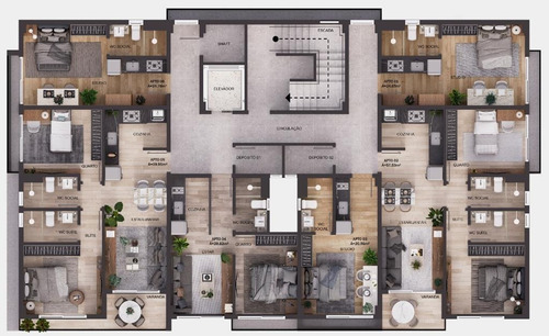 Imagem 8 de 19 de Flat À Venda, 1 Quarto, Intermares - Cabedelo/pb - 684
