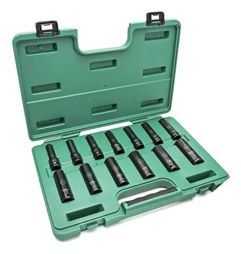 comprar Jogo Soquete Impacto Longo 10 A 24mm 13 Pçs Sata St34398t Nf