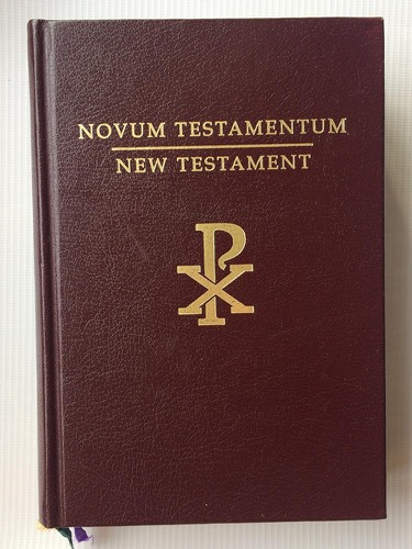Libro New Testament-inglés-latin