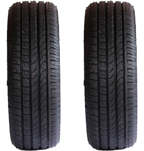 Kit 2 Pneu 185/65/15 Remold Com Borracha Vipal E Garantia