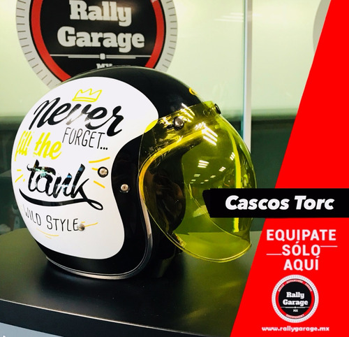 Casco Torc Cafe Racer Bobber Harley Para Motocicleta.