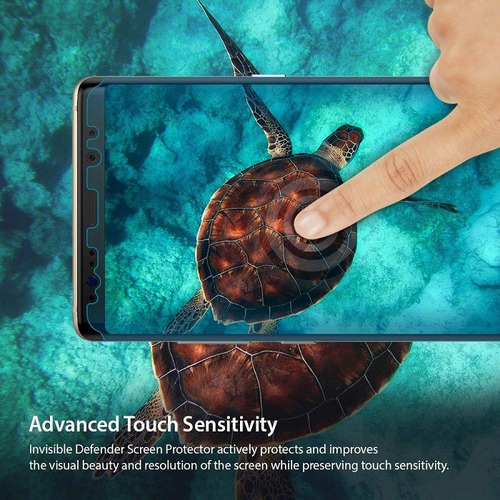 Imagem 8 de 9 de Película Curva Para Galaxy Note 8 Ringke Invisible Defender
