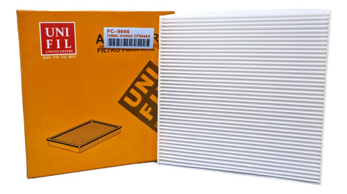 Filtro De Cabina Toyota Sienna 3.3l 3.5l 04-10 Kba Cfi-4701