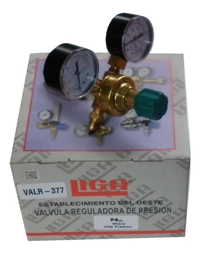 Imagen 2 de 7 de Valvula Reguladora De Nitrogeno Liga Valr-377