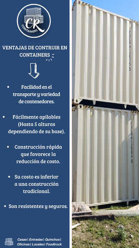 Contenedores Marítimos 20pies 6mts/ 40st 12mts/ 40hc 12mts