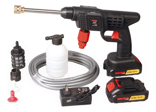 Hidrolavadora Inalámbrica Mikels Hid-21 Negro 50/60hz