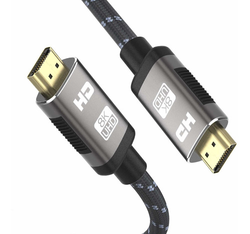 Cable 8k Hdmi 2.1 (2 Metros) High Speed 48gpbs 144hz 4k 