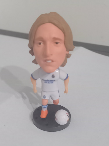 Muñeco Soccerwe Cabezón Fútbol / Luka Modric - Real Madr
