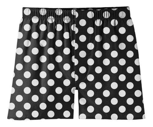 Imagem 3 de 4 de Kit 3 Un Cueca Samba Canção Polka Dot Bolinhas Pop Art Retro