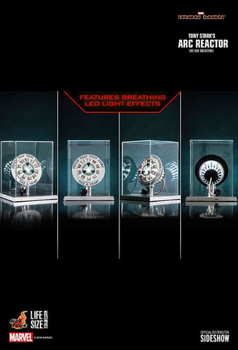 Tonys Stark Arc Reactor Iron Man Marvel Hot Toys Life Size.