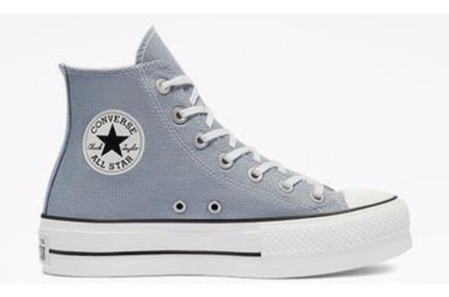 Zapatos Converse Plataforma Gris