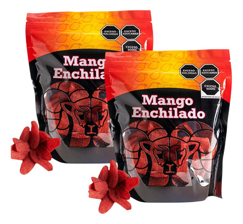 Mango Enchilado Natural Cimarron Botanas Snacks 2 Kg