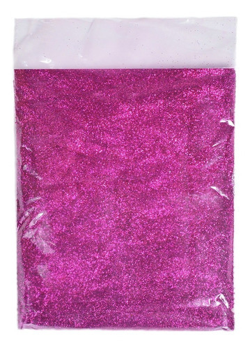 Glitter Em Pó 250g Gramas Prata Escolar Cor Pink