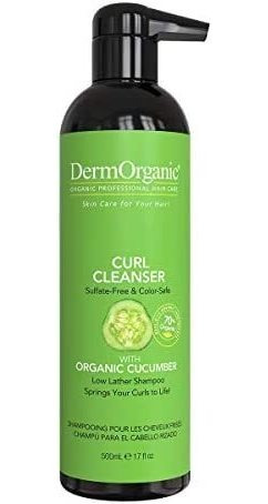 Shampoo Dermorganic Curl Com Pepino Orgânico - Sem Sulfato