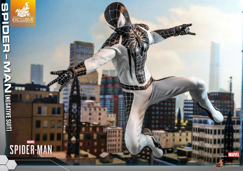 Spider-man Negative Suit 1/6 Marvel Hot Toys Parker Vgm36