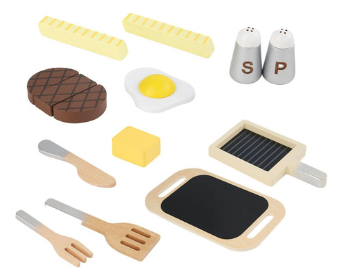 L Juego De Cocina De Juguete De Madera, Accesorios,