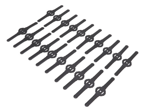 20 Cuchillas De Plástico Para Cortacésped Eléctrico Para Jar