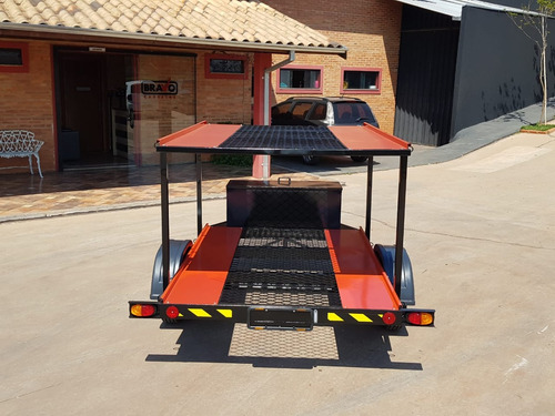 Carreta Reboques Kart Beliche (para 2 Karts) Zero Km
