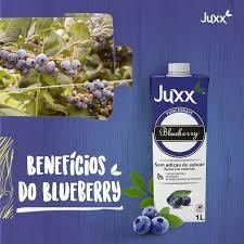 Imagem 2 de 3 de Suco Juxx Blueberry Zero 1 Litro ( 3 Unidades )