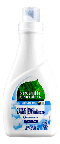 Seventh Generation Suavizante Natural Para Telas Libre Y