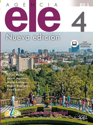 Agencia Ele 4 Libro De Clase, De Muñoz Pérez, Julián. Editorial S.g.e.l., Tapa Blanda En Español