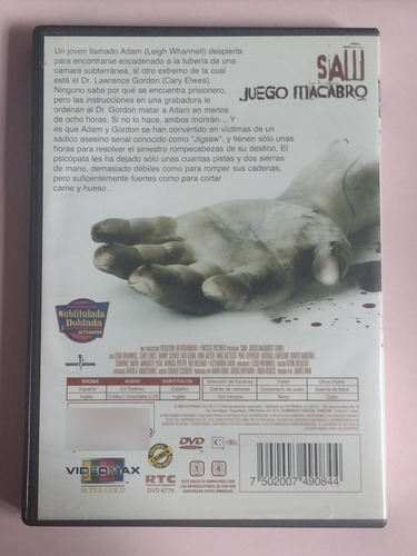 Dvd Saw Juego Macabro (Usado)