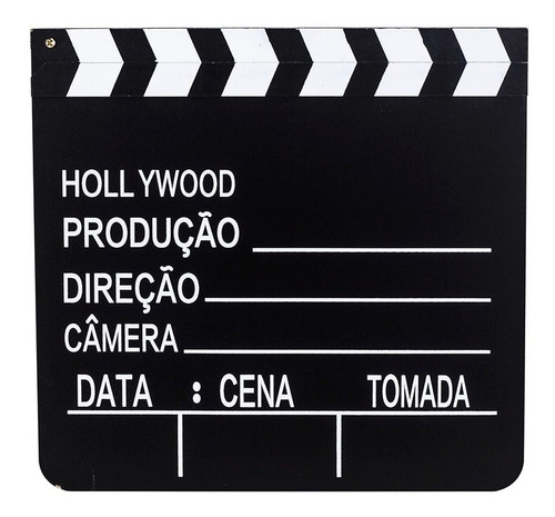 Claquete De Filmes Para Canal Youtube Tv Decoração 30x28